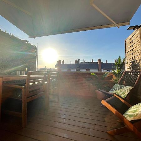 Barcelona Penthouse Private Terrace Sustainable Stay Keyless Access Eksteriør bilde