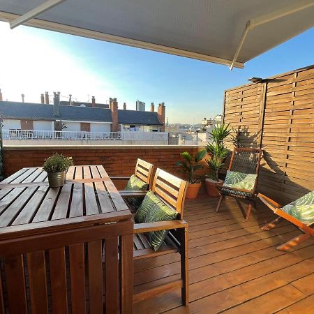 Barcelona Penthouse Private Terrace Sustainable Stay Keyless Access Eksteriør bilde