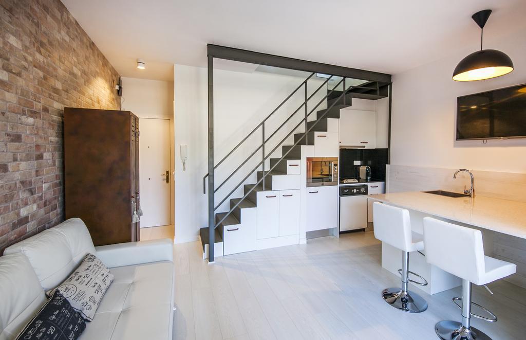 Barcelona Penthouse Private Terrace Sustainable Stay Keyless Access Eksteriør bilde