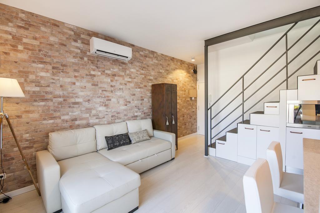 Barcelona Penthouse Private Terrace Sustainable Stay Keyless Access Eksteriør bilde